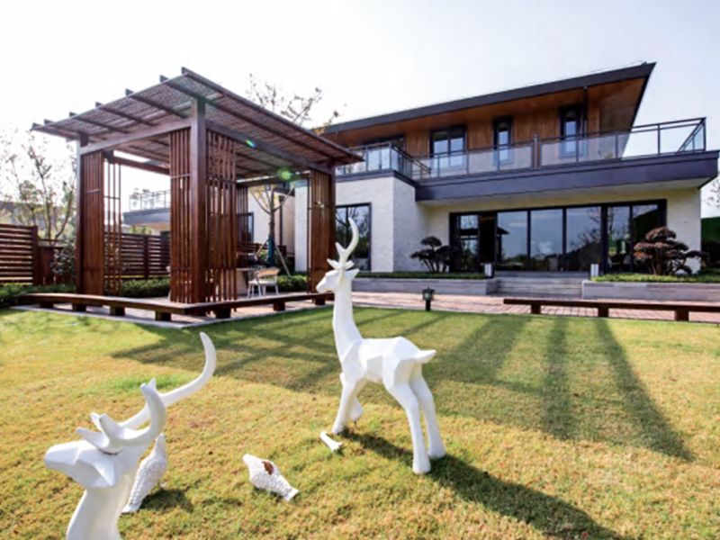 Resort con struttura in legno Changzhou Hantian