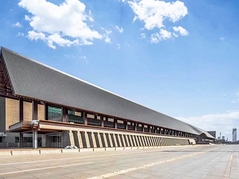 Centro congressi internazionale sulle strutture in legno Vanke Tianfu