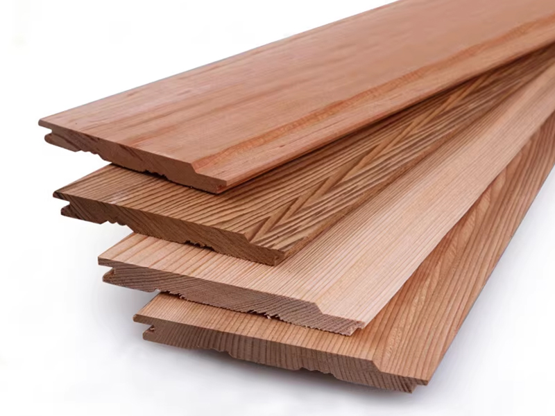 Pannelli murali esterni in legno massello